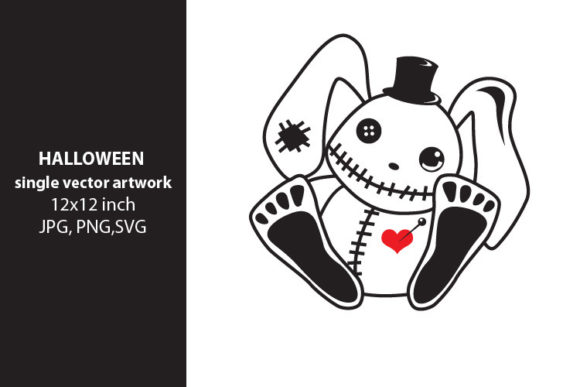 Cute Voodoo Rabbit Artwork